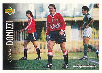 Cristian Domizzi Atletico Independiente 1995 Upper Deck Futbol Argentina #36
